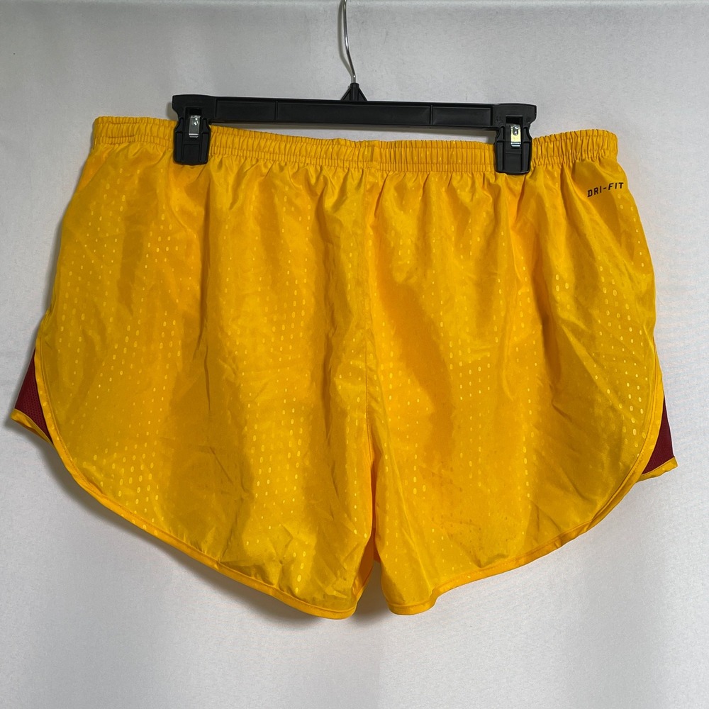 USC Trojans NCAA Nike Dri-FIT Gold Athletic Running Shorts Women's XL - Picture 6 of 12